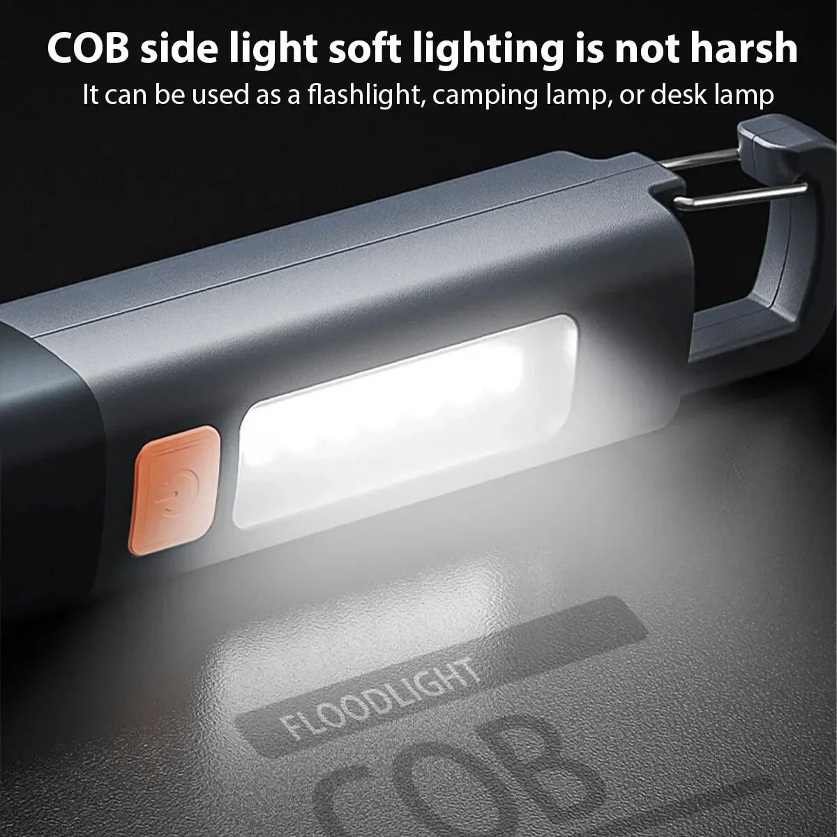 Strong Lighting ABS Flashlamp