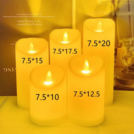 Flameless Flickering LED Candles