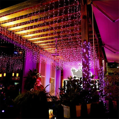 LED Waterfall Curtain Lights