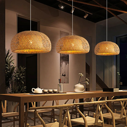 Bamboo Ceiling Pendant Lamp