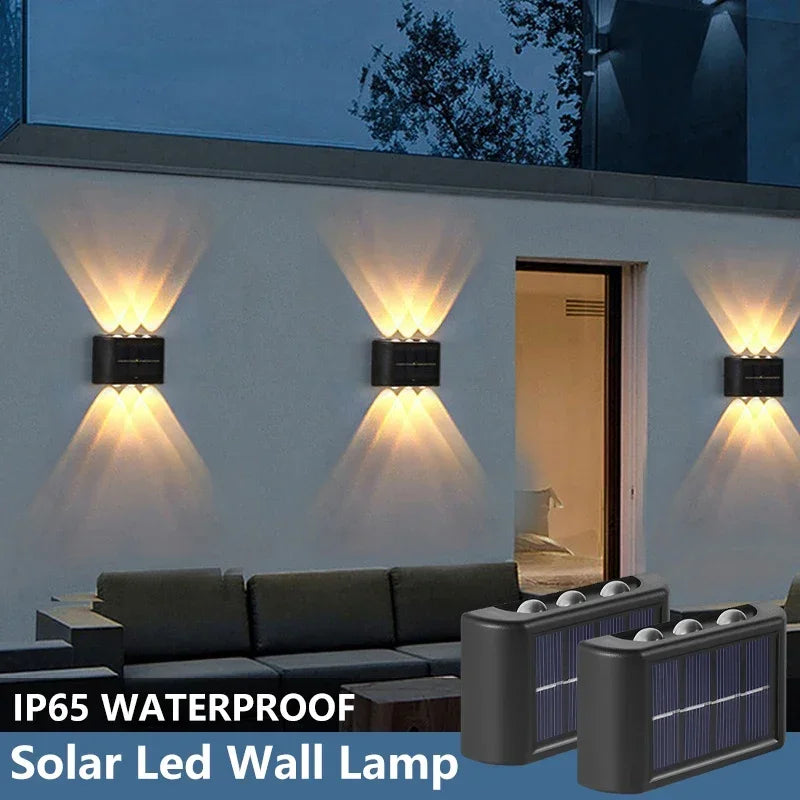 Solar Wall Outdoor Lamp