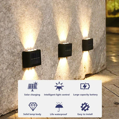 Solar Wall Outdoor Lamp