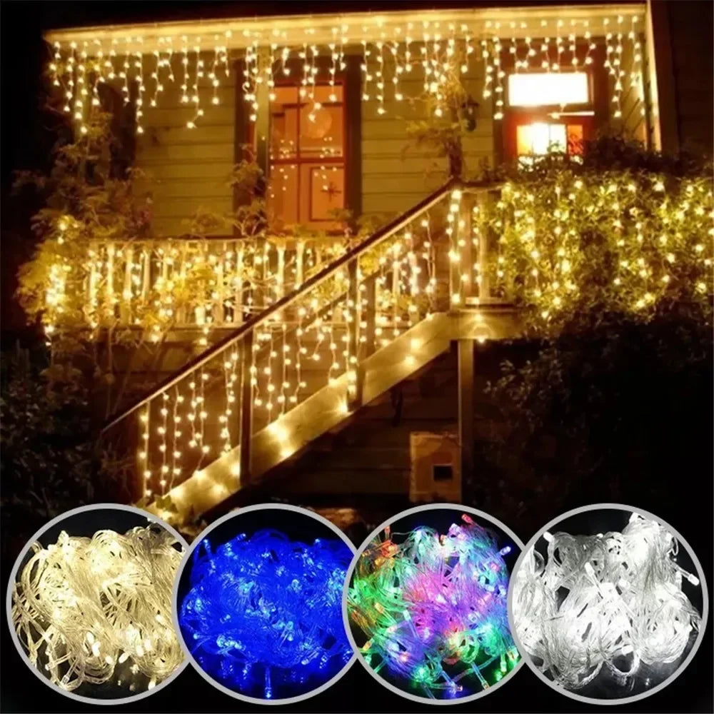 LED Waterfall Curtain Lights