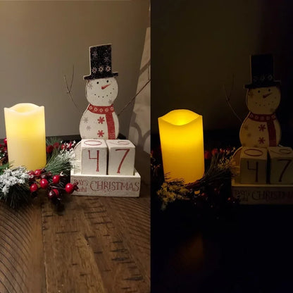 Flameless Flickering LED Candles